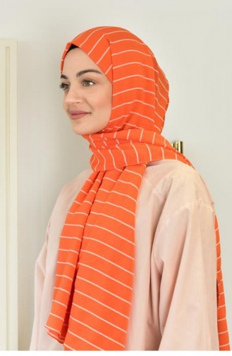 Orange Shawl 3478