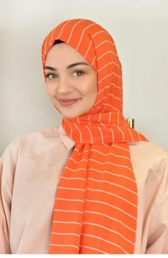 شال برتقالي 3478