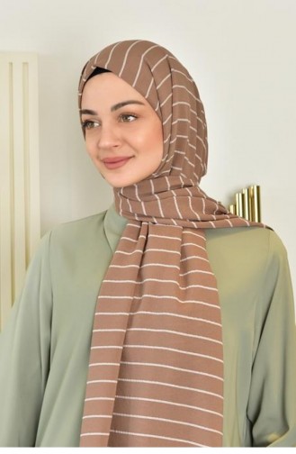 شال بُني 3485