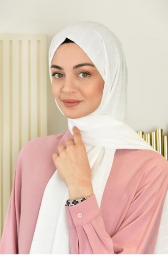 Ecru Shawl 3490
