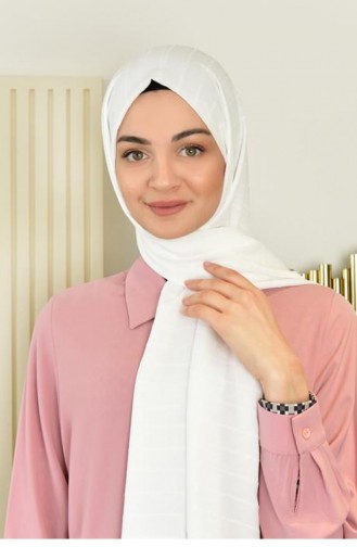 Ecru Shawl 3490