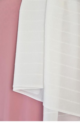Ecru Shawl 3490