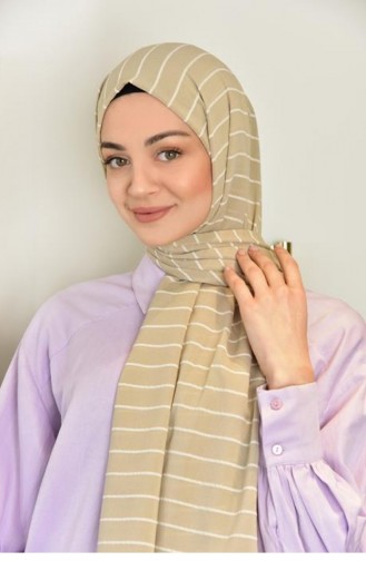 Beige Shawl 3492