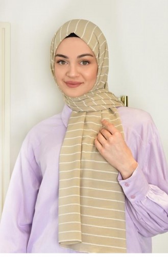 Beige Shawl 3492