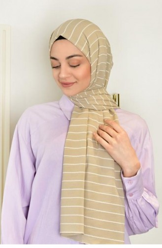 Beige Shawl 3492