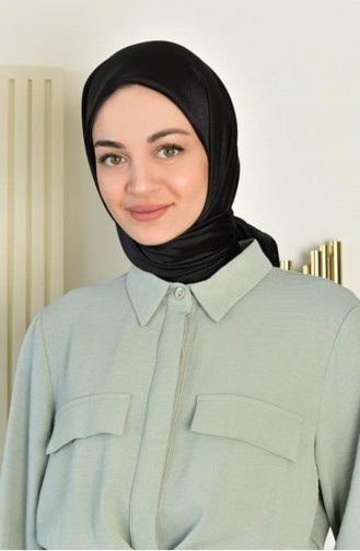 Kristal Glanzende Sjaal Zwart Krstales00 001 3582