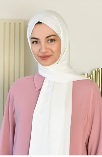 Ecru Sjaal 3589