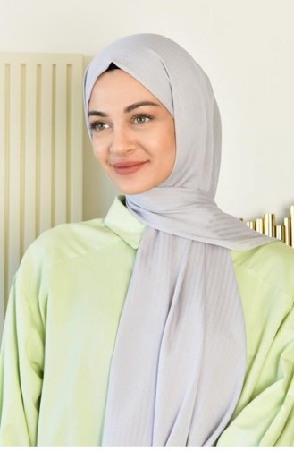 Line Şal Gümüş Lınesal00 018
