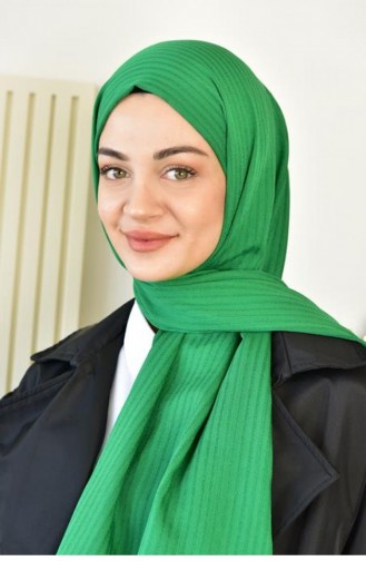 Line Şal Yeşil Lınesal00 0381