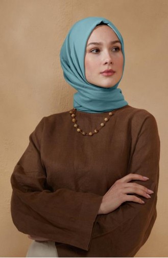 Ellen Pamuk Kraş Şal Mint Ellen00 029