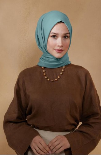 Ellen Pamuk Kraş Şal Mint Ellen00 029