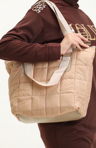 Stilgo women s Shoulder Bag Mst90z-05 Mink 90Z-05