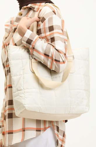 Stilgo Women s Shoulder Bag MST90Z-06 Beige 90Z-06