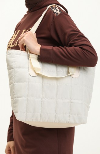 Stilgo women s Shoulder Bag MST90Z-08 Cream 90Z-08