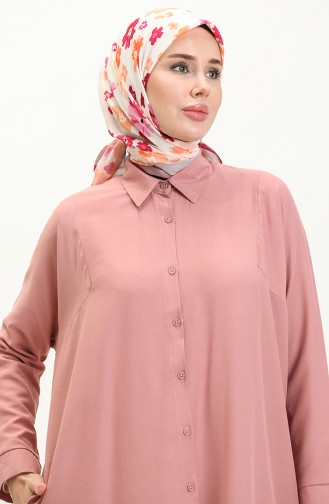 Reglan Kol Tunik 6433-01 Soğan Kabuğu