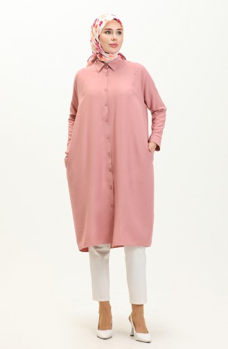 Reglan Sleeve Tunic 6433-24 Dusty Rose 6433-24