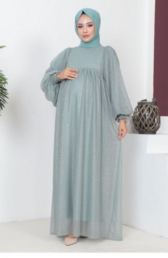 Habillé Hijab Vert menthe 14649