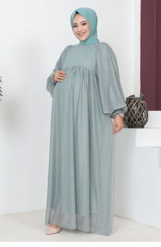 Habillé Hijab Vert menthe 14649