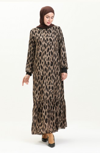 Black İslamitische Jurk 0101-05