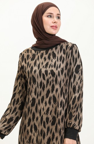 Black İslamitische Jurk 0101-05