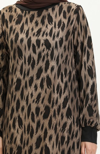Black İslamitische Jurk 0101-05