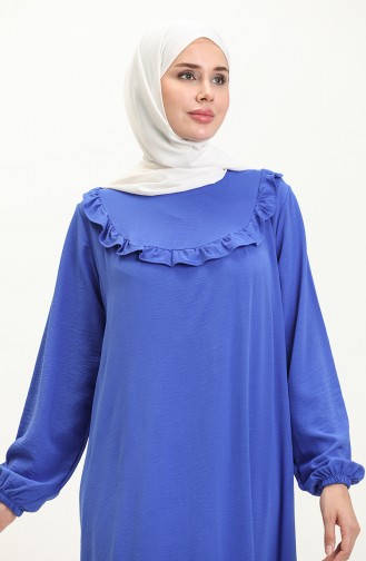 Saxon blue İslamitische Jurk 0102-04