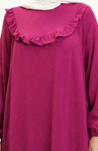 Fuchsia İslamitische Jurk 0102-05