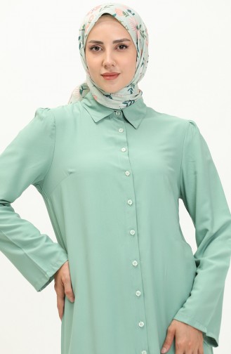 Water Green İslamitische Jurk 5109-02