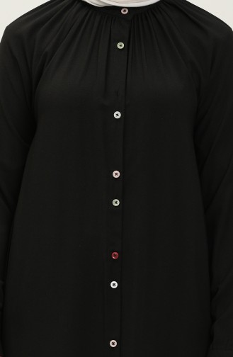 Black İslamitische Jurk 5110-07