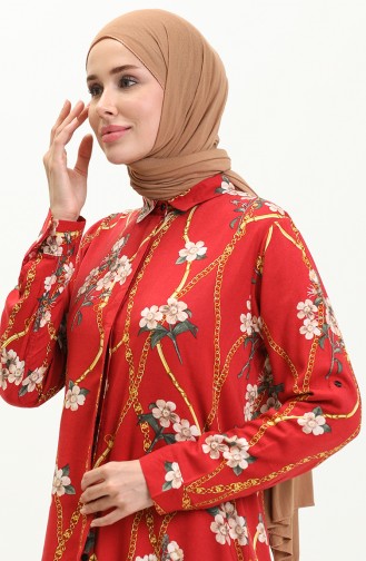 Claret red Tuniek 0100-03