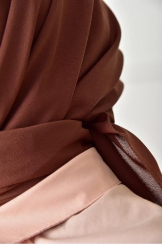 Dark Brown Scarf 1156