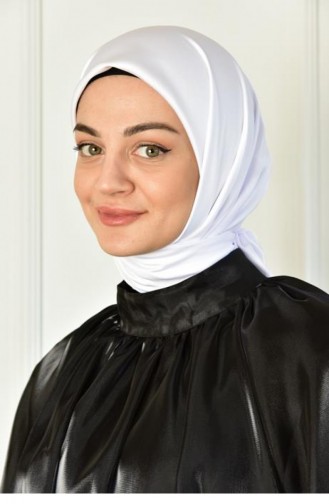 Weiß Kopftuch 1256