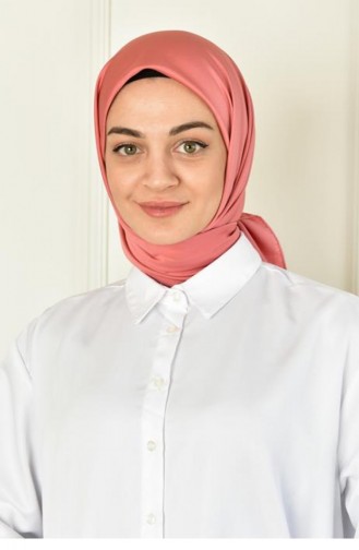 Soft Rayon Düz Eşarp Gül Kurusu Softrayonesarp00 011
