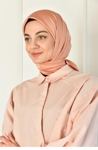وشاح لون مشمشي 1284