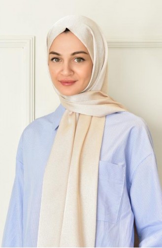 Sand Beige Shawl 3106