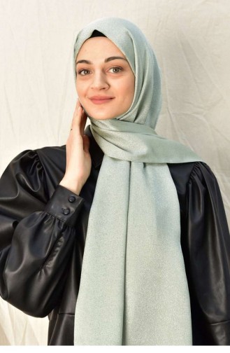 Platin Düz Şal Açık Çağla Platın00 00230