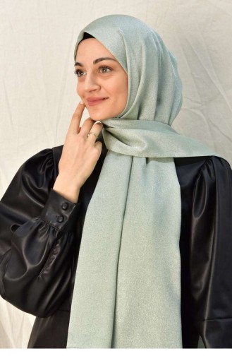 Platin Düz Şal Açık Çağla Platın00 00230