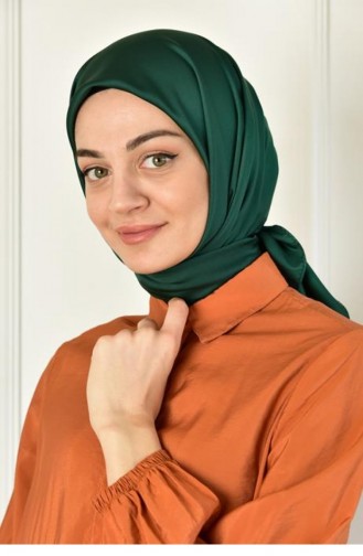 Smaragdgrün Kopftuch 3553