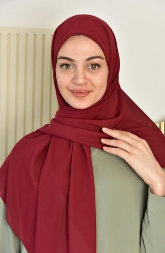 Claret red Hoofddoek 3655