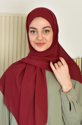 Claret red Hoofddoek 3655