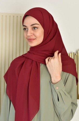 Claret red Hoofddoek 3655