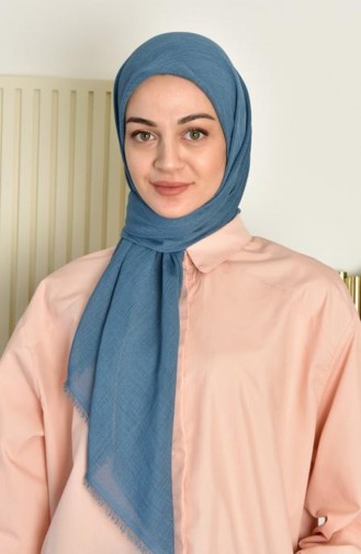 Blue Scarf 3667