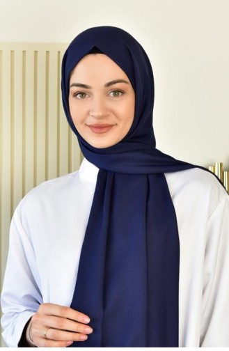 Navy Blue Sjaal 3670