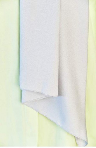 Silbergrau Schal 3673