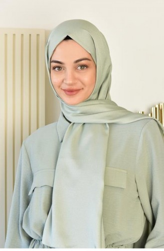 Kumlu Medine İpeği Şal Açık Çağla Kumlu00 00230