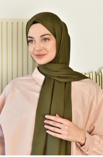 Khaki Schal 3681