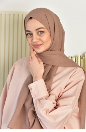 شال كستنائي 3690