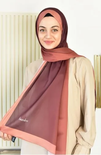 Châle Couleur Brun 3728