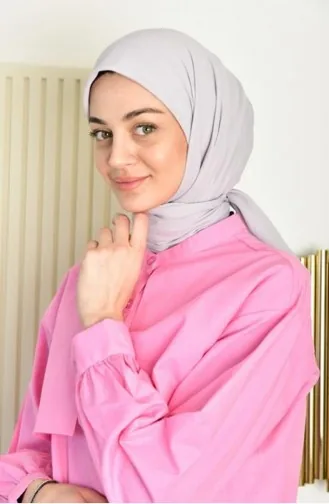 وشاح رمادي فضي 3767