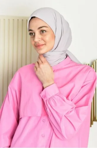 وشاح رمادي فضي 3767